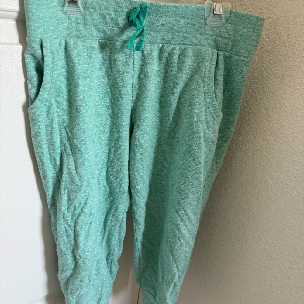 Danskin Green Sweatpants Comfortable Joggers